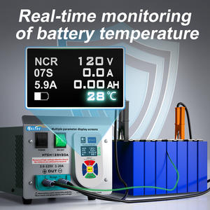 Caricabatterie Regolabile HeltecEnergy 60V <span class=keywords><strong>30A</strong></span>/125V 20A/125V <span class=keywords><strong>30A</strong></span> con Test di Temperatura e Capacità, Caricatore Intelligente per Batterie LFP e Li-ion - Product Image 3