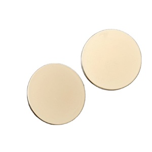 Wholesale Fashion Woman Girl <strong>Plain</strong> Silver Hoop Round Earring <strong>Ear</strong> <strong>Stud</strong> - Product Image 2