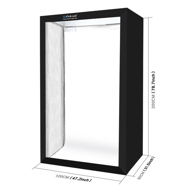 High Quality Professional Puluz 200cm Adult Model Portrait Photo Studio Box Large Professional Photography Square Light Box