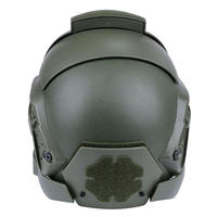 Casque modulaire tactique de casque de guerrier de fer médiéval d'ABS pour des accessoires de film d'activités en plein air