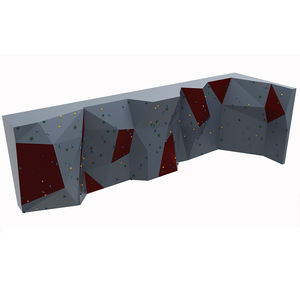 Soporte de escalada montado en la pared de fábrica, pared de escalada en roca personalizada para patio interior, para niños y adultos - Product Image 6