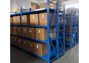 공장 가격 4 레이어 조정 가능한 라이트 듀티 랙 금속 식료품 선반 창고 선반 금속 보관 랙 차고 선반 - Product Image 6