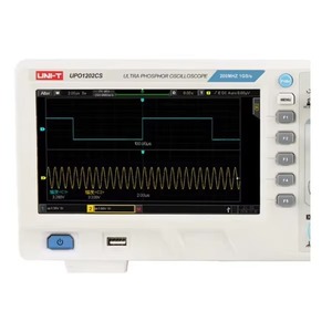 UNI-T UPO1202CS ออสซิลโลสโคปฟอสเฟอร์ 4-in-1 2 ช่องสัญญาณ 200M 1GSa เครื่องวิเคราะห์สเปกตรัม/โปรโตคอล มัลติมิเตอร์ ฟังก์ชั่น UPO1202CS ดิจิตอล - Product Image 3