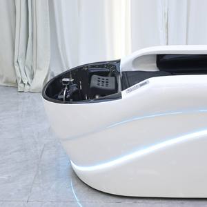 DM Cama de Masaje Eléctrica Ajustable para Terapia Capilar con Vaporizador para Salones de Belleza y Barberías, la Más Vendida - Product Image 4