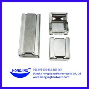 Abrazadera de canal universal Hongjing SS201 SS304, soporte de poste, Clip de canal universal de alto pulido, abrazadera de señal UCC - Product Image 2