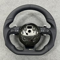 Volante de Cuero para Audi A1 A3 8P 8V 8Y A4 A5 A6 A7 A8 C6 C7 S3 S4 S5 S6 S7 Q3 Q5 Q7 SQ5 RS RS3 RS5 RS6 B8 B9 8P R8 TT
