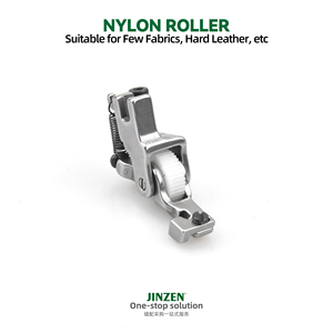 จักรเย็บผ้าอุตสาหกรรมแบบราบ รุ่น JINZEN JZ-13888 <span class=keywords><strong>T168</strong></span> พร้อมตีนผีแบบลูกกลิ้งปรับได้สำหรับดึงซิปขึ้น - Product Image 3