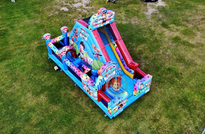 Carrera de obstáculos inflable personalizada para adultos y niños, juego de desafío de gorila para niños - Product Image 5