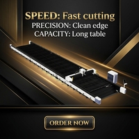 Machine de découpe laser grand format 26000*3000mm sur rail au sol pour la découpe de tôles de différentes épaisseurs, refroidie par eau