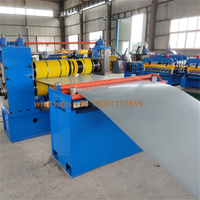 Máquina de línea de corte longitudinal de bobina y máquina de línea de corte a longitud Acero automático Colombia Chile India Azul Chino Kenia Clave África