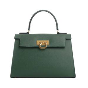 Hot 2025 Factory Custom Logo Vegan Ladies Bolsos Monederos Moda Alta calidad Pu Elegante Luxury Lock Bolsos para mujeres - Product Image 3