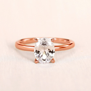 Oval Shape Design <b>Ring</b> Elegant Style Finger <b>Ring</b> for Women - Product Image 4
