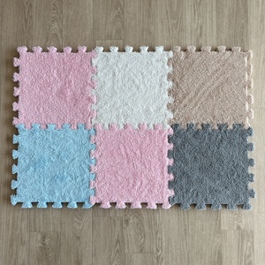 Lồng vào nhau Thảm gạch Thảm mềm EVA ghép hình thảm sàn xốp thảm sàn có thể được sử dụng trên cả hai mặt - Product Image 4