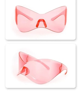 Viviblook Z425AS01 Gafas de Sol Nuevas para Mujer, Estilo Punk, Resistentes al Viento, Retro, para Fiestas, Bares, con Espejo - Product Image 3