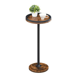 OEM&ODM Small Side Table Drink Round Coffee Table for Small Spaces Martini Table Pedestal <b>Nightstand</b> for Living Room Bedroom - Product Image 1