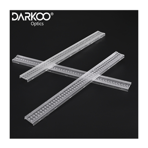 Dẫn ống kính không đối xứng của Đèn Ngoài Trời PC quang học ống kính tuyến tính chất lượng cao lớn 60 PMMA ống kính ánh sáng PC ống kính tuyến tính - Product Image 4