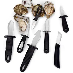 최고 판매자 핫 세일 껍질 칼 조개 조개 해산물 오프너 도구 스테인레스 스틸 굴 칼