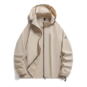 เสื้อผ้ากันแดดสำหรับคนรักฤดูร้อนสำหรับผู้ชายผู้หญิงป้องกันรังสีอัลตราไวโอเลตกันลมทรงหลวมโจ๊กเกอร์มีฮู้ดแฟชั่นโพลีเอสเตอร์/ผ้าฝ้าย - Product Image 3