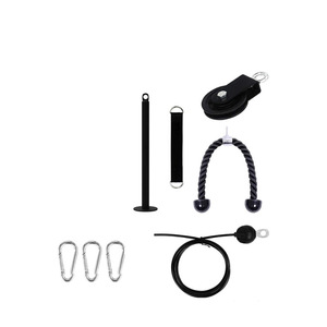 Kit de fitness d'intérieur <span class=keywords><strong>pour</strong></span> triceps et renforcement des bras, avec <span class=keywords><strong>poulie</strong></span> à <span class=keywords><strong>corde</strong></span> de tension personnalisable <span class=keywords><strong>pour</strong></span> tractions verticales à domicile, vente en gros - Product Image 5