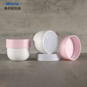 Tarro de Crema Minnie de Boca Ancha, Envase Cosmético de Plástico PP, Forma Redonda para Almacenar Mascarillas Faciales y Polvos - Product Image 2