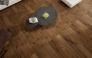 Plancher en bois d'ingénierie à 3 couches <span class=keywords><strong>15</strong></span>/4*242*2210mm Coupe au scie Fumé (Nom de la couleur : Pin noix) Plancher en bois d'ingénierie en chêne blanc européen - Product Image 5