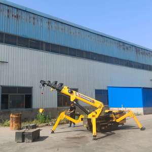 3ton di động Spider <span class=keywords><strong>Crane</strong></span> nâng <span class=keywords><strong>Crane</strong></span> với điều khiển từ xa thủy lực an toàn hiệu suất cao Spider <span class=keywords><strong>Crane</strong></span> - Product Image 5