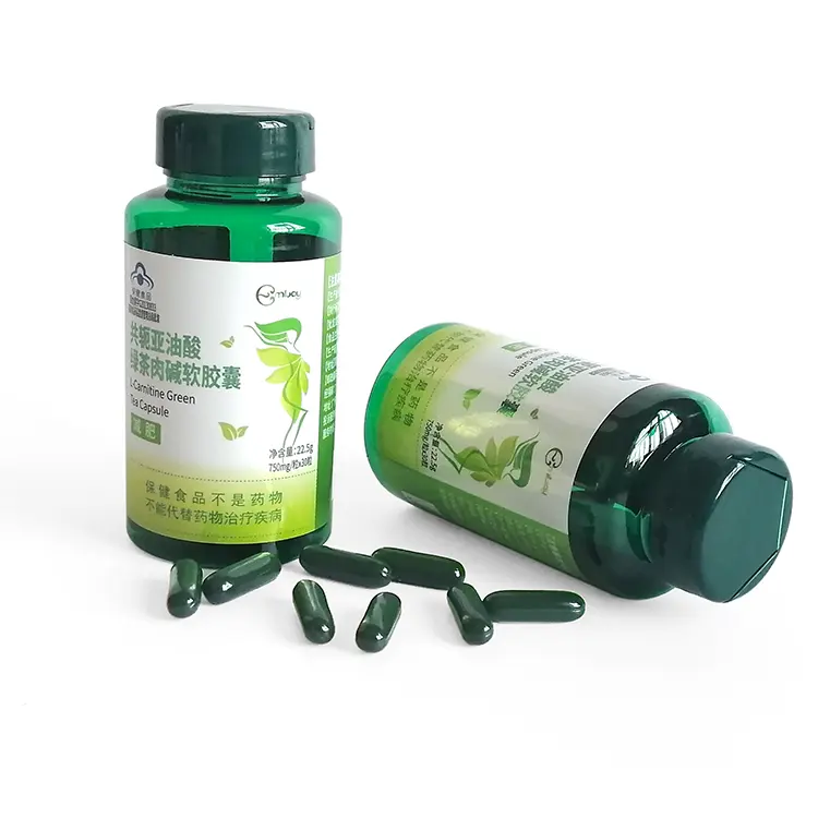 Gezondheidszorg Capsules Voedingssupplement Product Afslanken Gewichtsverlies Groene Thee Extract Capsules