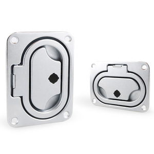 Tianjia Flat Folding <b>Handle</b> Zinc Alloy Mirror Polished <b>Door</b> <b>Handle</b> - Product Image 2