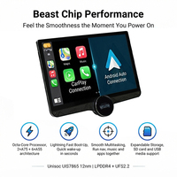 LODARK N5Pro Radio para Auto con Pantalla QLED de 11.5 Pulgadas, Android 14, UIS7865, CarPlay Inalámbrico, Android Auto, BT5.0, 36EQ, DSP, Navegación