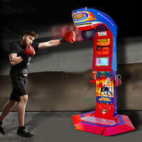 Équipement de machine de boxe de force d'entraînement d'activité de machine de jeu d'arcade à jetons pour des adultes