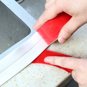 Bande de scellant de bain en PVC transparent auto-adhésif ruban de calfeutrage étanche à la moisissure ruban en T pour receveur de <span class=keywords><strong>douche</strong></span> - Product Image 4