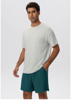 Shorts de sport pour homme, respirants, décontractés, à double couche, 2 en 1, avec doublure élastique, pour la course à pied, la gym, le fitness, le yoga, été