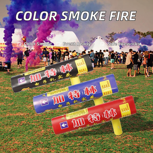 Fuochi d'artificio Ecologici con Fumo Colorato, Giocattolo Popolare <span class=keywords><strong>per</strong></span> Eventi e Celebrazioni di <span class=keywords><strong>Capodanno</strong></span>, Colori Rosso, Verde, Blu, Bianco, Nero - Product Image 2