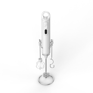 Mini Batidora de Café Portátil Ajustable, Espumador de Leche con Soporte, Recargable por USB - Product Image 1