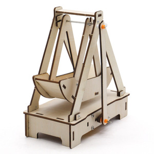 Barco Pirata 1, Kit de Ciencia de Madera para Niños de 7 a 9 Años, Ensamblaje Manual, Juguete Educativo, Modelo - Product Image 3