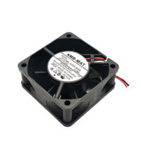 Ventilateur de refroidissement à double roulement à billes NMB 2410ML-04W-05W-B69 6025 12V 24V 6CM authentique fabriqué en Chine