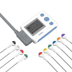Monitor Holter <span class=keywords><strong>ECG</strong></span> Portátil Wellue Th12 de 24 Horas, Máquina de Electrocardiograma Holter de 12 Canales, Bajo Precio, Diagnóstico Remoto Dinámico de <span class=keywords><strong>ECG</strong></span> - Product Image 6