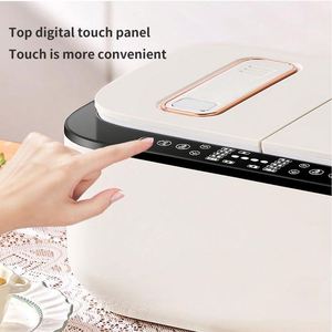 Nouvelle Conception de Cuiseur à Riz Électrique 5 Litres avec Revêtement Intérieur en Céramique, Cuiseur à Riz Double Pot Adapté au Micro-ondes - Product Image 5