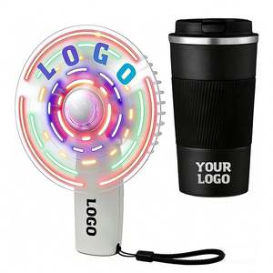 Wholesale Mini Portable Custom Logo Battery <b>Fan</b> Led Display Hand Message <b>Fan</b> <b>Wedding</b> <b>Guest</b> Giveaway Business Event Promo Gift - Product Image 1