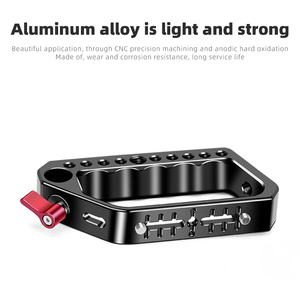 Maniglie per stivali a freddo con fotocamera multiuso in lega di alluminio a forma di D impugnatura superiore facile da montare alta qualità per Blackmagic <span class=keywords><strong>URSA</strong></span> <span class=keywords><strong>Mini</strong></span> - Product Image 2