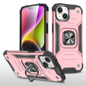 Accesorios electrónicos Funda de teléfono para Samsung S8/S10E/J7 <span class=keywords><strong>Prime</strong></span>/Note 10Lite/S20 FE/A55/S24 Soporte de anillo de metal Protección magnética - Product Image 4