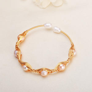 Zhuji Shanxia Lake Freshwater Pearl Winding Style Devil's Eye <b>Bracelet</b> Casual Fashionable Handmade Pearl <b>Bracelet</b> for <b>Girls</b> - Product Image 4