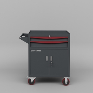 Carro de herramientas de ACERO INTELIGENTE (<span class=keywords><strong>2</strong></span>/2D/3D) 1/<span class=keywords><strong>2</strong></span>/3 cajones <span class=keywords><strong>elegidos</strong></span> puerta interior una estantería para más almacenamiento de herramientas - Product Image 3