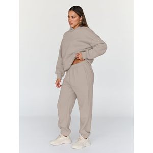 Ensemble de survêtement décontracté 2 pièces pour femme : sweat à capuche et pantalon de jogging respirant – Collection Automne 2026 - Product Image 3