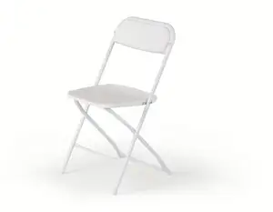 Yaygın olarak kullanılan plastik katlanır ziyafet sandalye otel
