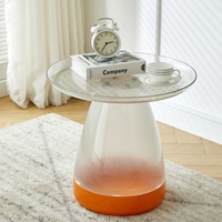 Chaude petite table basse colorée maison salon simple petite table basse ronde