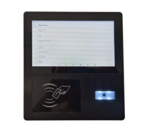 PC Panel Sentuh 7 Inci PCAP dengan Pembaca RFID NFC Terintegrasi untuk Aplikasi Kios Interaktif dan Mesin Absensi