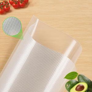 Bolsas de Vacío para Alimentos, Bolsas de Plástico para Congelación, Almacenamiento en Congelador, Bolsas Termosellables <span class=keywords><strong>con</strong></span> Textura en Relieve para Carne y Frutas - Product Image 1