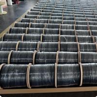 Cable de Fibra Óptica FTTH de 2 Núcleos G657A1 2FRP 3.0*2.0mm Negro 1KM/Rollo