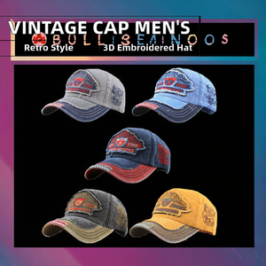 Gorra de Béisbol de Mezclilla Lavada con Protección Solar de 5 Paneles para Hombre, Diseño Deportivo con Bordado, Gorra de Verano - Product Image 2